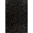 Килим Bijou 125 Black/Gold 200х290