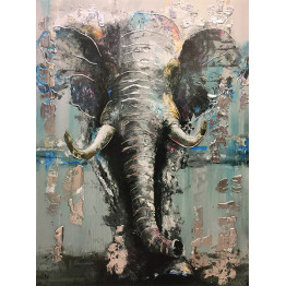 Картина Elephant Lightblue 75х100 cm