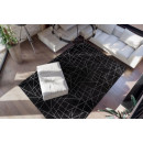 Килим Bijou 125 Black/Silver 160х230