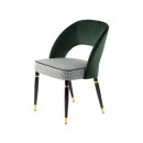 Стул Dely TM525/2 Green/Gold