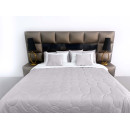 Покрывало стеганое элипс Barkhat 238 светло-серый 200x220 см