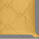 Покривало стьогане лабіринт Barkhat 207 золоте 150x220 см