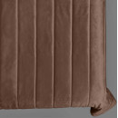 Покрывало стеганое полоса Barkhat 146 коричневое 160x240 см