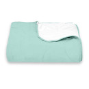 Покрывало стеганое черепица Sparta 44 сияющий голубой 240х260 см