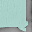 Покрывало стеганое черепица Sparta 44 сияющий голубой 240х260 см