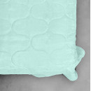 Покривало стьогане еліпс Sparta 44 сяючий блакитний 220х240 см