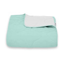 Покрывало стеганое волна Sparta 44 сияющий голубой 220х240 см