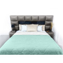 Покрывало стеганое волна Sparta 44 сияющий голубой 220х240 см