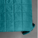 Покрывало стеганое квадрат Sparta 47 аквамарин 240х260 см