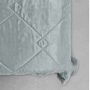 Покрывало стеганое лабиринт Sparta 20 антрацит 220х220 см