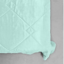 Покрывало стеганое лабиринт Sparta 44 сияющий голубой 240х240 см