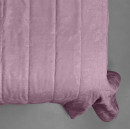 Покрывало стеганое полоса Sparta 26 темно-розовое 220х220 см