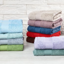 Рушник для обличчя 1023 махровий 50х90 см (бордюр ЗАГАДКА) червоний 1092