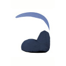 Пуф-мешок Nord Dark blue