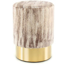 Пуф Caramel T125 Taupe/Gold