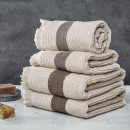 Полотенце для лица 1107 махровое 50х90 см (ГЕРТИ гармошка) бежевое 3020