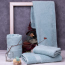 Полотенце для бани 1113 махровое 70х140 см CHESS МЕНТОЛОВЫЙ 15-4707-2