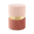 Пуф Credo T825 Lightpink / Gold / Darkpink