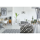 Пуф+подушка Max T260/2 White/Black