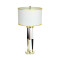 Настольная лампа Adajio White/Black/Gold