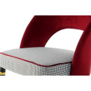 Стул Dely TM525/2 Red/Gold