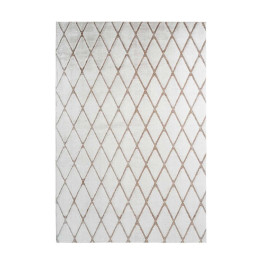 Килим Vivica 225 romb white/taupe 160х230