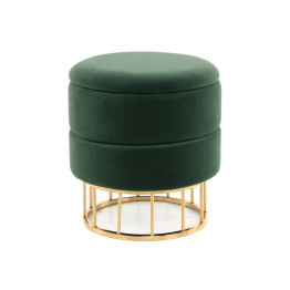 Пуф Zlata TM525 Green/Gold/Gold