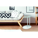 Стол Mark SM275 Clear/Chrome/Whitemarble