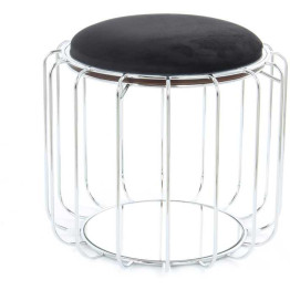 Табурет-стіл Carl SM110 Black / Silver