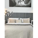 Покрывало Double face zigzag Rainy Day/Elephant Skin 140х215 см