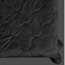 Покрывало стеганое элипс Barkhat 300 черный 150x220 см