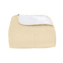 Покрывало стеганое квадрат Barkhat 157 бежевое 200x220 см