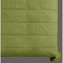 Покривало стьогане квадрат Barkhat 231 зелене 200x220 см