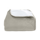 Покривало стьогане лабіринт Barkhat 211 хакі 150x220 см