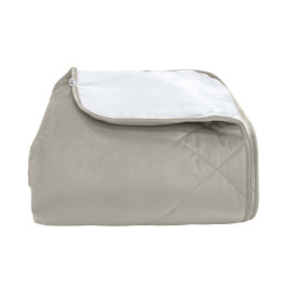 Покрывало стеганое лабиринт Barkhat 211 хаки 150x220 см