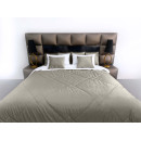 Покривало стьогане лабіринт Barkhat 211 хакі 150x220 см