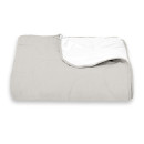 Покривало стьогане черепиця Sparta 09 світло-сіре 200x220 см