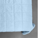 Покрывало стеганое квадрат Sparta 30 голубое 240х260 см