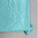 Покрывало стеганое лабиринт Sparta 45 бирюзовый 220х240 см