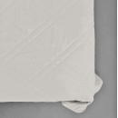 Покрывало стеганое мозаика Sparta 09 светло-серое 200x220 см