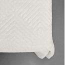 Покрывало стеганое пирамида Sparta 09 светло-серое 150х220 см