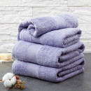 Рушник для обличчя 1023 махровий 50х90 см (бордюр ЗАГАДКА) бузковий 3120