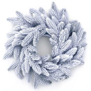 Різдвяний вінок Classic литий d-45 см засніжений Green snowy
