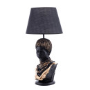 Настольная лампа African girl Black/Gold