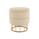 Пуф Zlata TM525 Ivory / Gold