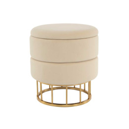 Пуф Zlata TM525 Ivory/Gold