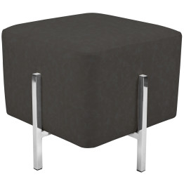 Пуф-стул Dik TDM100 Darkgrey/Silver