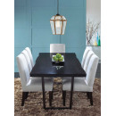 Підвісний світильник Rufus Copper S Black / Clear