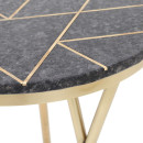 Стол Amik MK187 Black/Gold