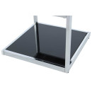 Стол Dilan SM125 Black/Chrome